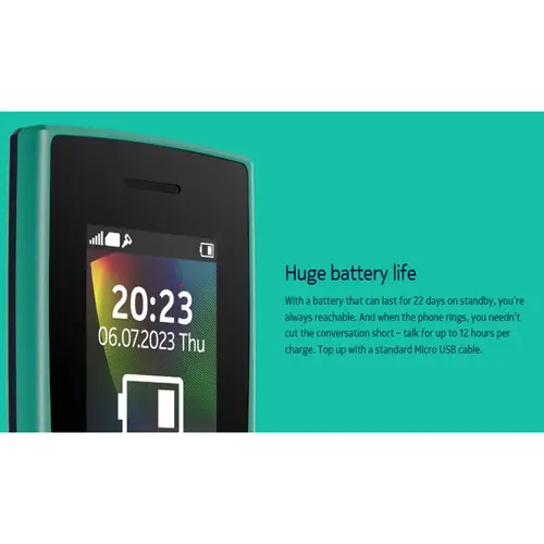 گوشی موبایل Nokia 106 (2023) دوسیمکارت - با گارانتی