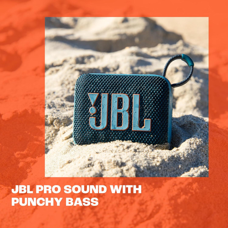 خرید اسپیکر قابل حمل JBL GO 4 | کوچک، ضدآب، پرقدرت | قیمت روز + گارانتی | دیجیروز