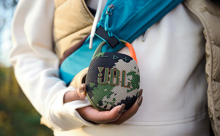 اسپیکر بلوتوثی JBL Clip 5 | ضدآب، سبک، مناسب سفر و طبیعت