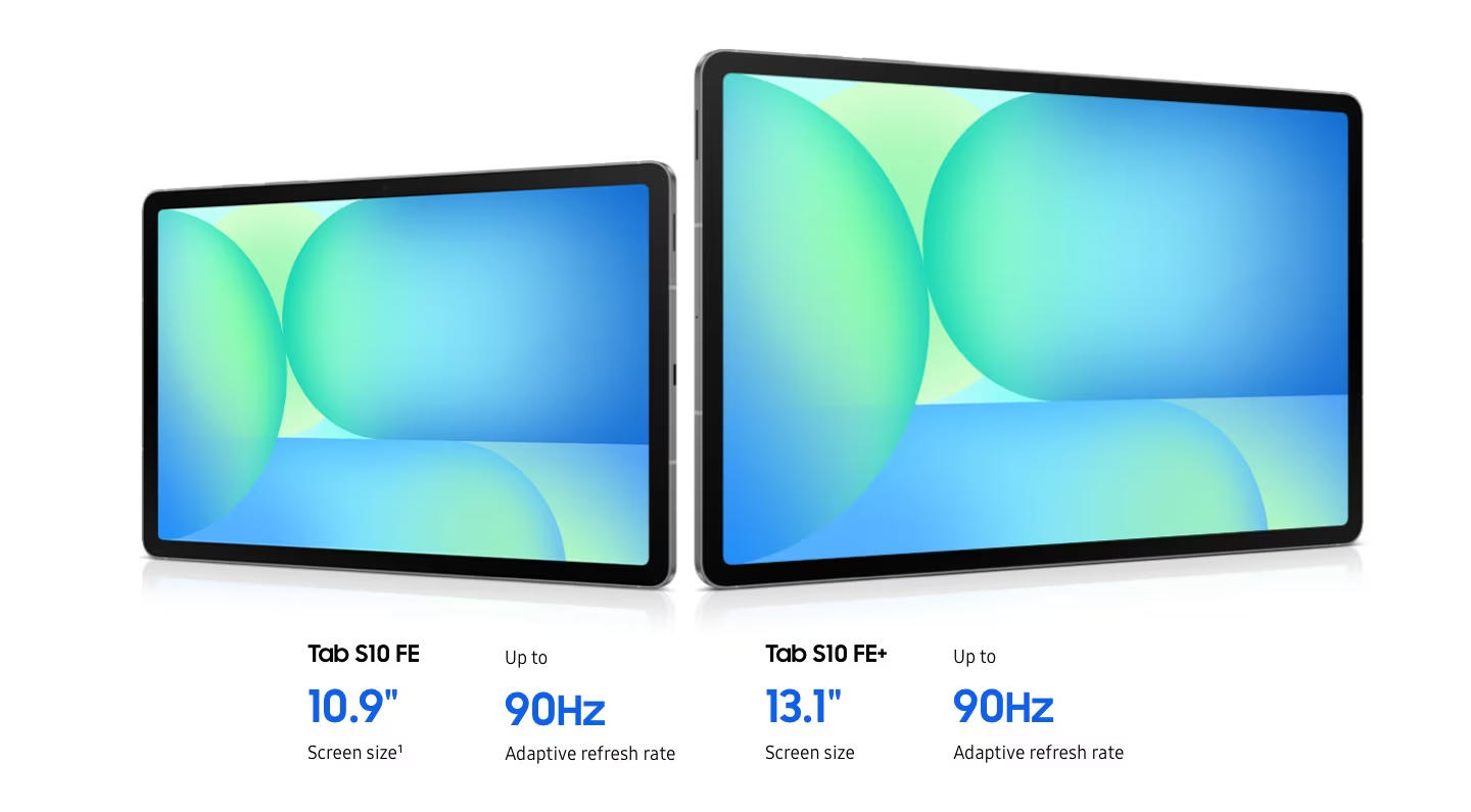تبلت سامسونگ +Galaxy Tab S10 FE (وای‌فای / بدون سیمکارت) با حافظه 256 گیگابایت و رم 12 گیگابایت - با گارانتی