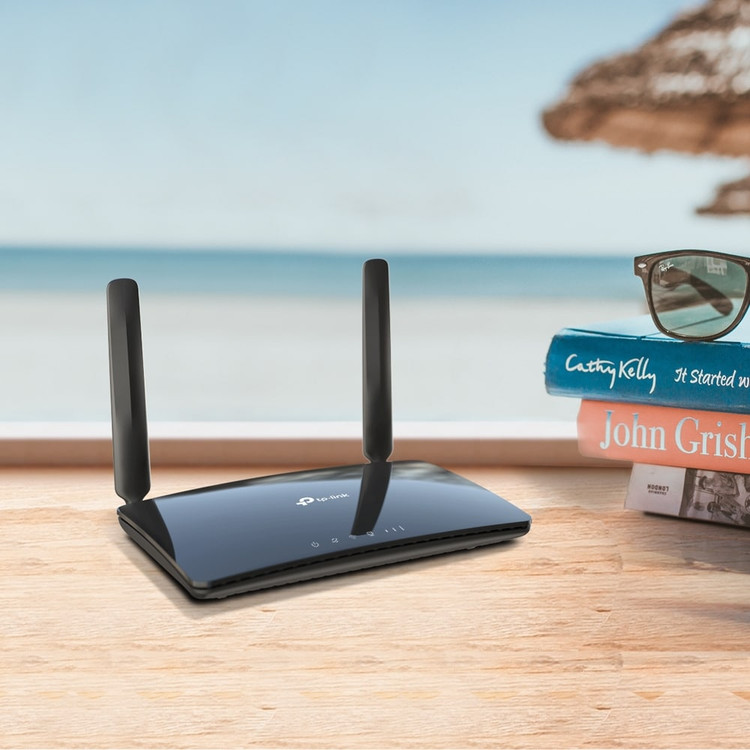 مودم روتر سیمکارتی 4G LTE تیپیلینک مدل Archer MR400 V4.30 AC1200 با وایفای دو باند و آنتن خارجی