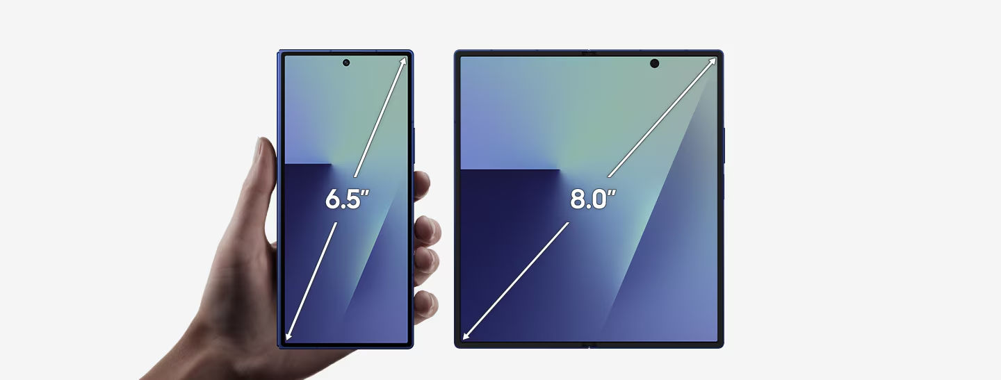 گوشی موبایل سامسونگ Galaxy Z Fold 7 با حافظه 256 گیگابایت و رم 12 گیگابایت - با گارانتی