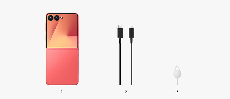 گوشی موبایل سامسونگ Galaxy Z Flip 7 با حافظه 256 گیگابایت و رم 12 گیگابایت - با گارانتی