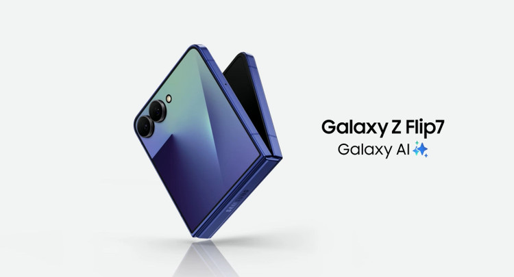 گوشی موبایل سامسونگ Galaxy Z Flip 7 با حافظه 256 گیگابایت و رم 12 گیگابایت - با گارانتی