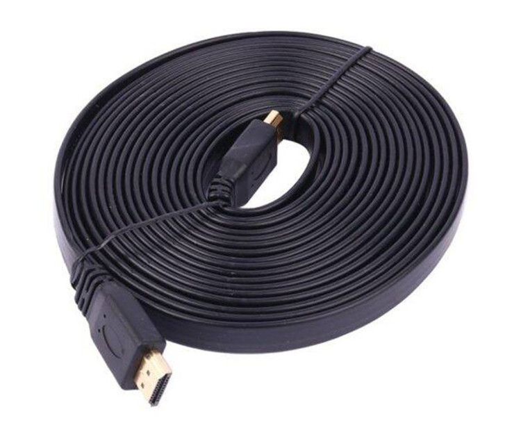 کابل انتقال تصویر Philips HDMI فلت 1.5 متری با کیفیت 4K و طراحی تخت