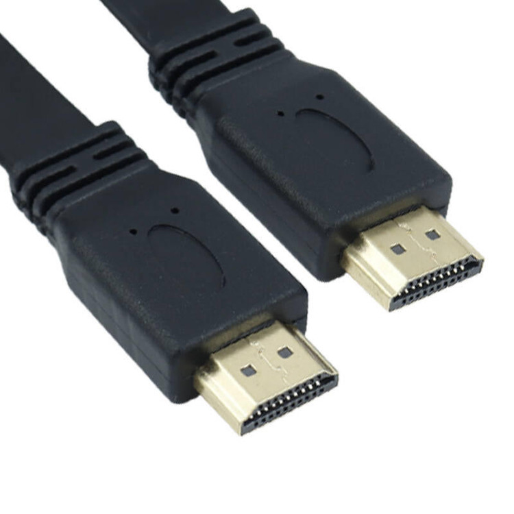 کابل انتقال تصویر Philips HDMI فلت 1.5 متری با کیفیت 4K و طراحی تخت