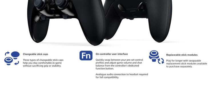 دسته پلیاستیشن 5 مدل (DualSense Edge PS5)