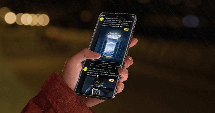 گوشی موبایل شیائومی Poco X7 با حافظه 512 گیگابایت و رم 12 گیگابایت - با گارانتی