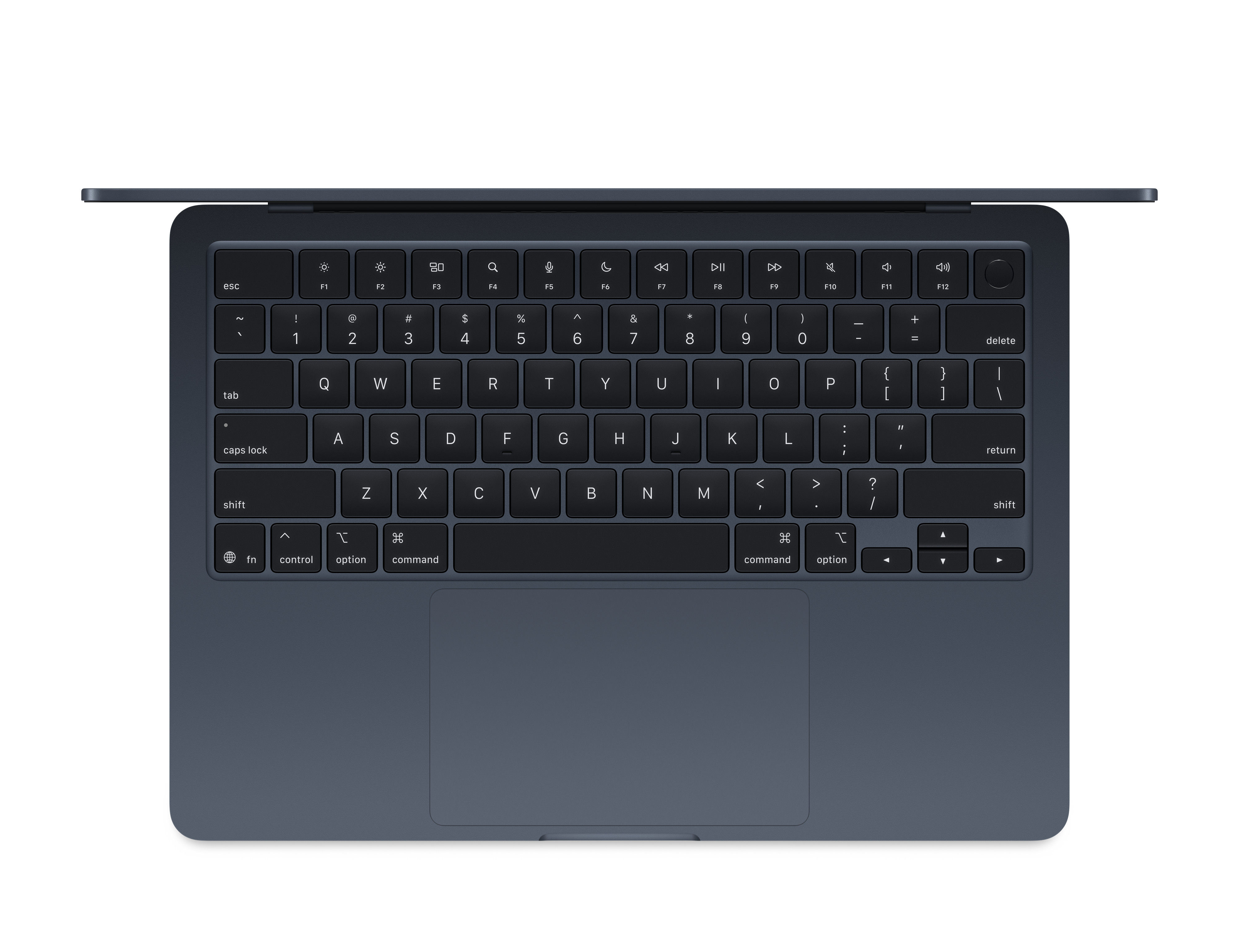 لپ تاپ اپل Macbook Air 13.6 inch M4 2025 (MW123) 256GB SSD - 16GB RAM - Midnight