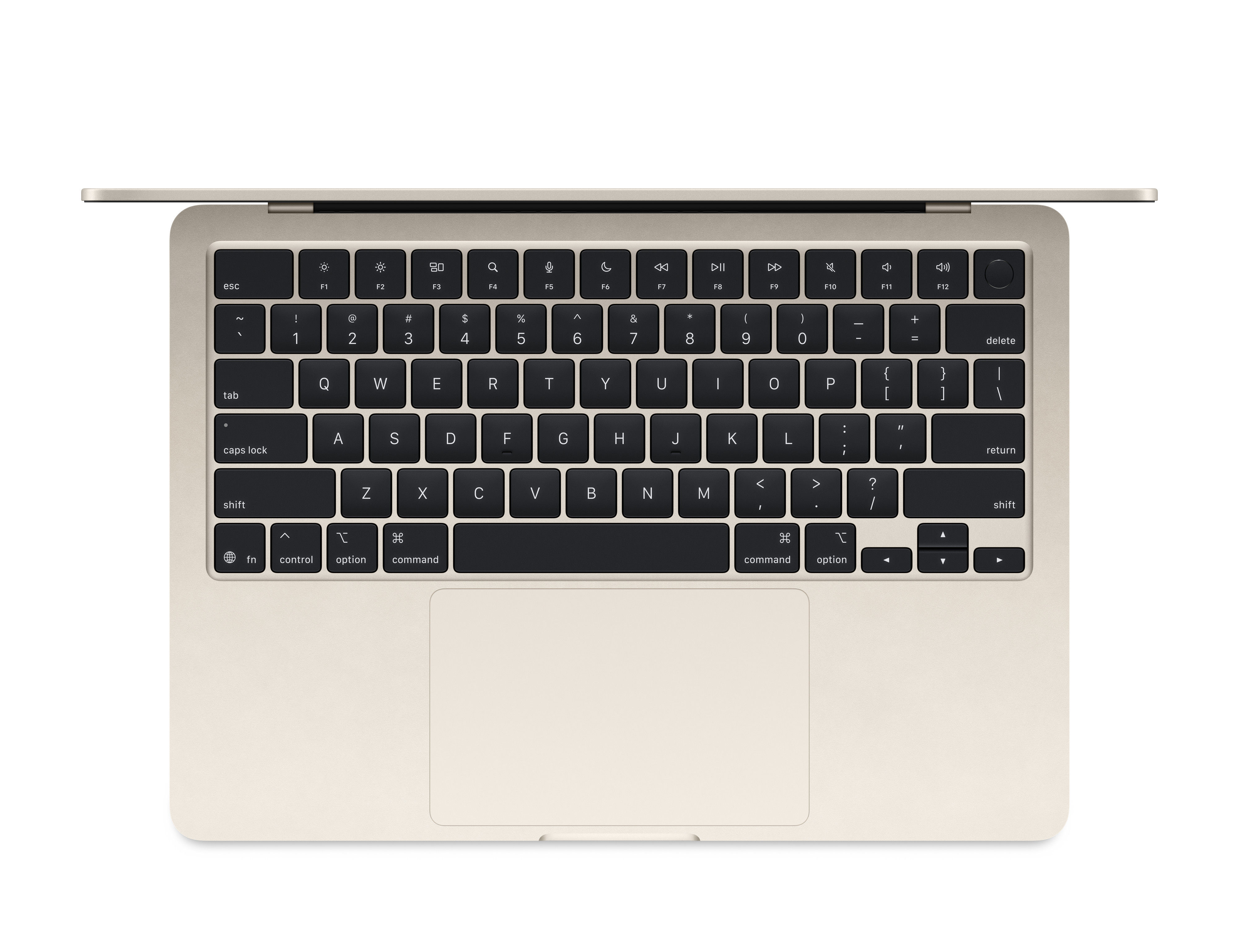 لپ تاپ اپل Macbook Air 13.6 inch M4 2025 (MC6A4) 512GB SSD - 24GB RAM - Starlight