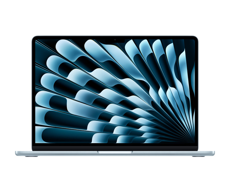 لپ تاپ اپل Macbook Air 13.6 inch M4 2025 (MC6T4) 256GB SSD - 16GB RAM - SkyBlue