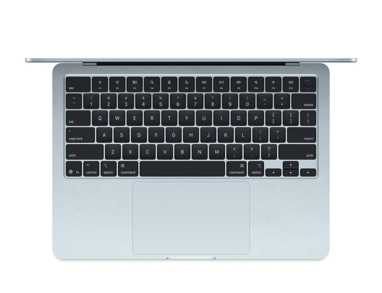 لپ تاپ اپل Macbook Air 13.6 inch M4 2025 (MC6T4) 256GB SSD - 16GB RAM - SkyBlue