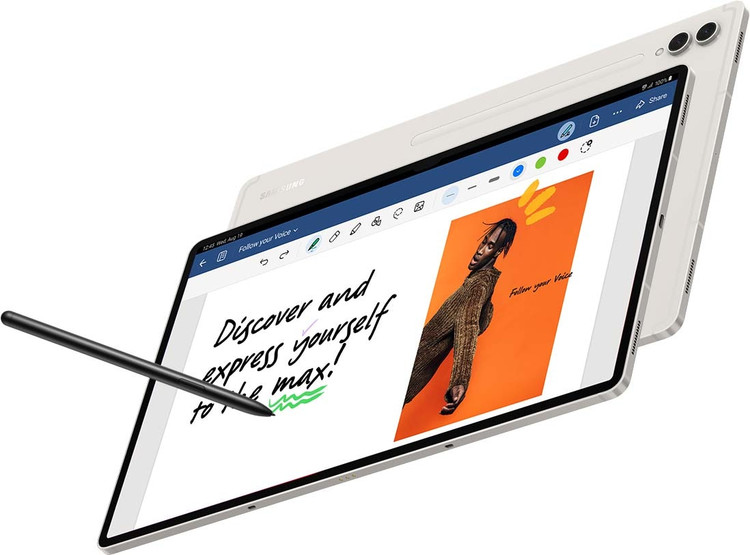 تبلت 14.6 اینچی سامسونگ Galaxy Tab S9 Ultra (سیمکارتخور 5G) با حافظه 512 گیگابایت و رم 12 گیگابایت - با گارانتی