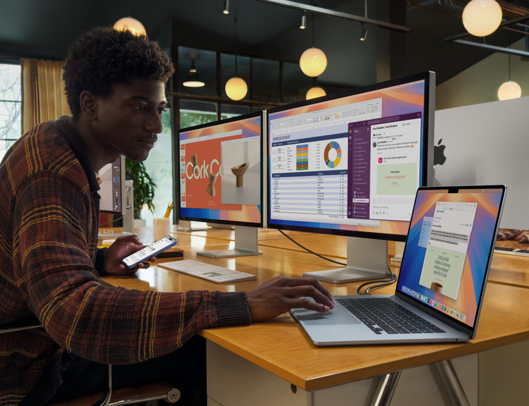 لپ تاپ 15.3 اینچی اپل MacBook Air 15inch M4 (MW1L3) با حافظه 256SSD گیگابایت و رم 16 گیگابایت - رنگ میدنایت (Midnight)