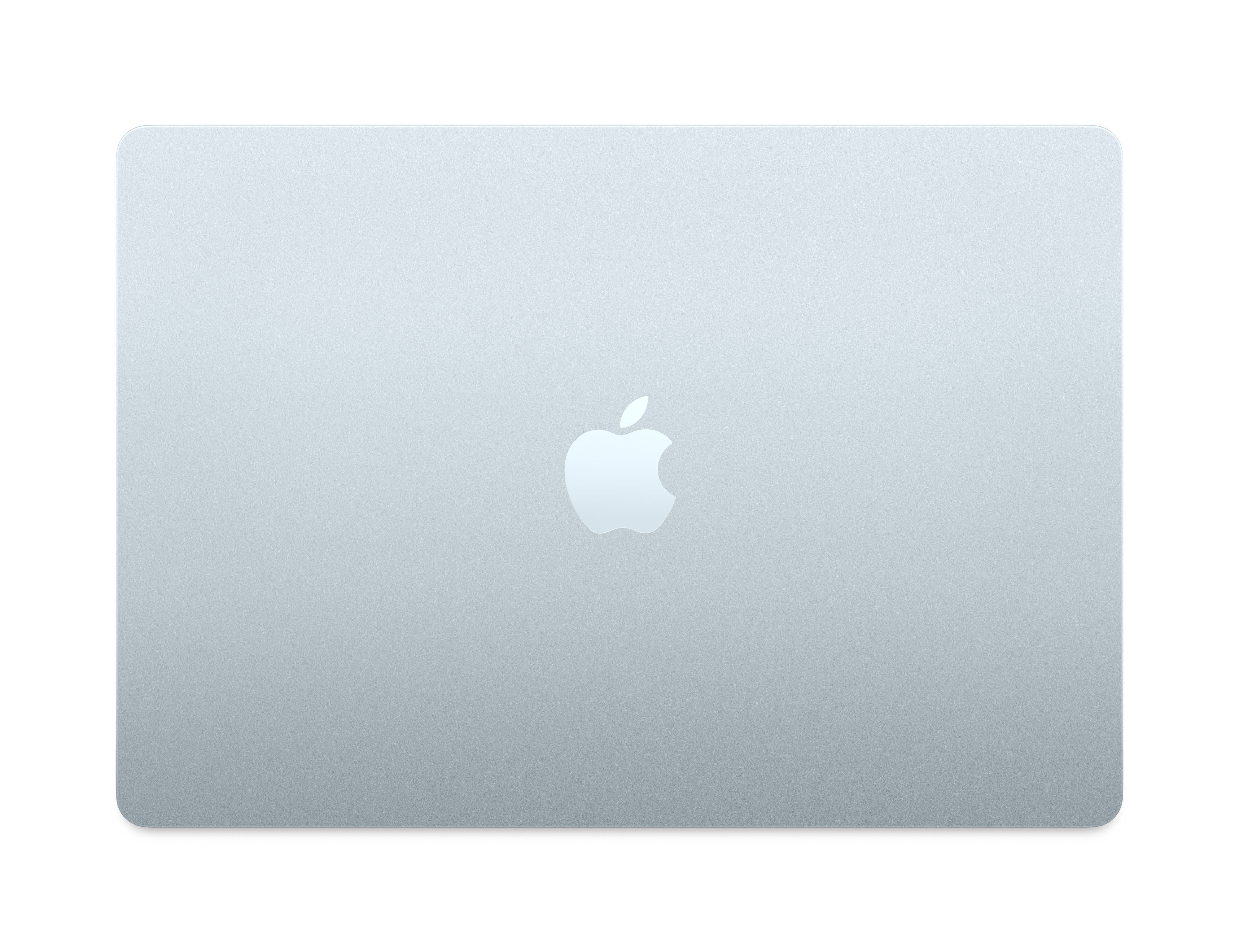لپ تاپ 15.3 اینچی اپل MacBook Air 15inch M4 (MC7A4) با حافظه 256SSD گیگابایت و رم 16 گیگابایت - رنگ آبی آسمانی (SkyBlue)