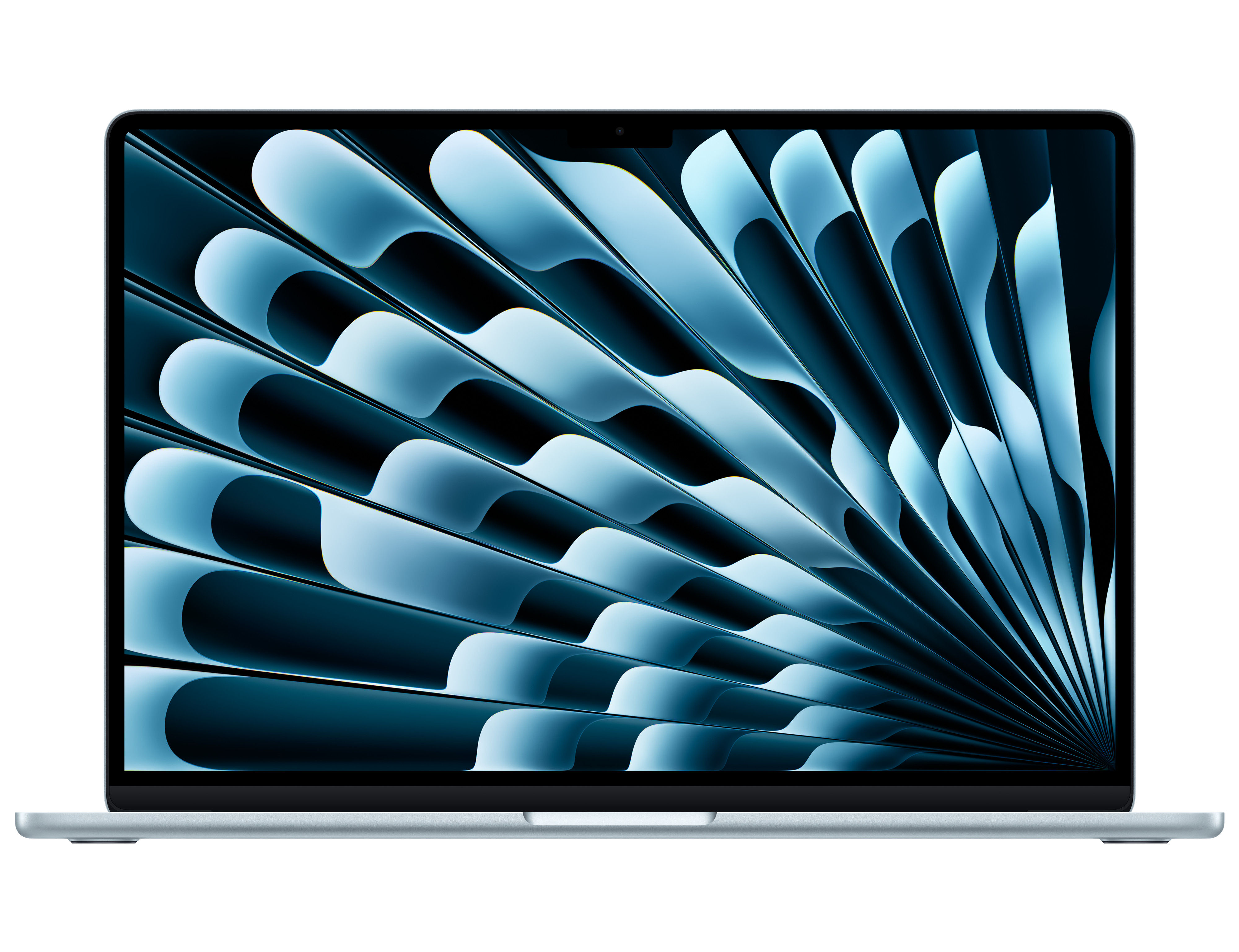 لپ تاپ 15.3 اینچی اپل MacBook Air 15inch M4 (MC7A4) با حافظه 256SSD گیگابایت و رم 16 گیگابایت - رنگ آبی آسمانی (SkyBlue)