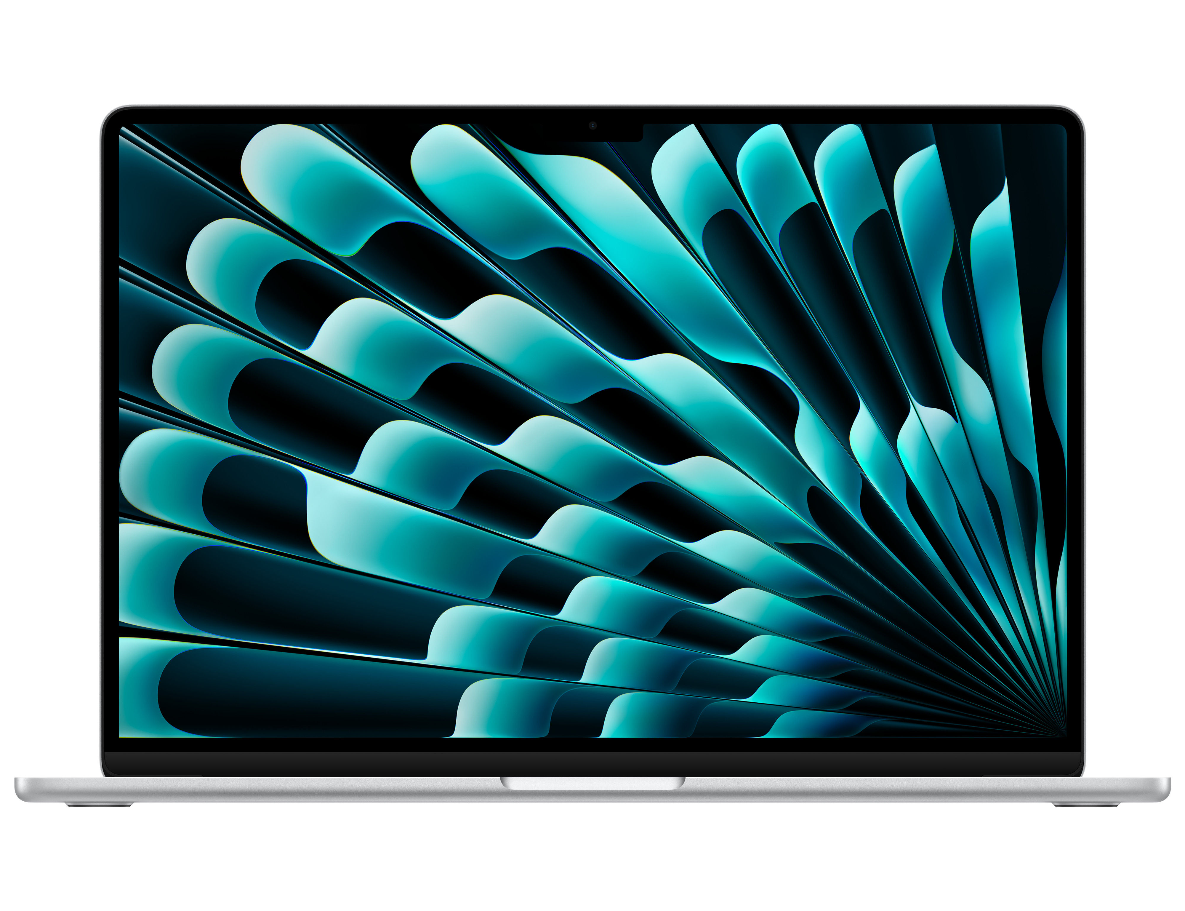 لپ تاپ 15.3 اینچی اپل MacBook Air 15inch M4 (MW1G3) با حافظه 256SSD گیگابایت و رم 16 گیگابایت - رنگ سیلور (Silver)
