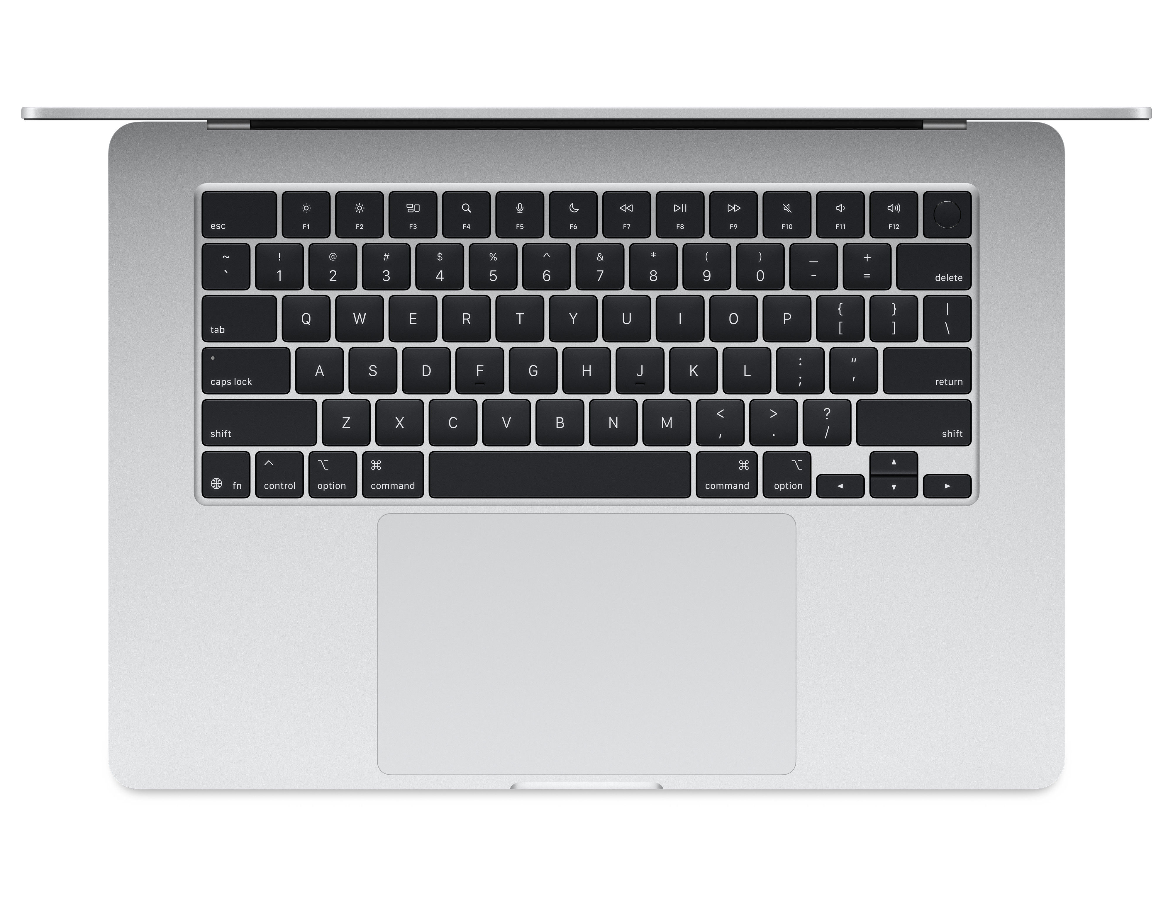 لپ تاپ 15.3 اینچی اپل MacBook Air 15inch M4 (MW1G3) با حافظه 256SSD گیگابایت و رم 16 گیگابایت - رنگ سیلور (Silver)