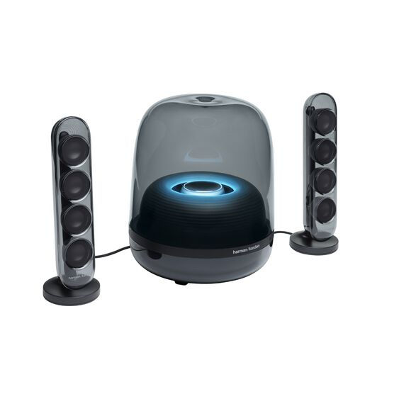 اسپیکر بلوتوثی رومیزی (هارمن کاردن) Harman-Kardon Soundsticks 4 - با گارانتی
