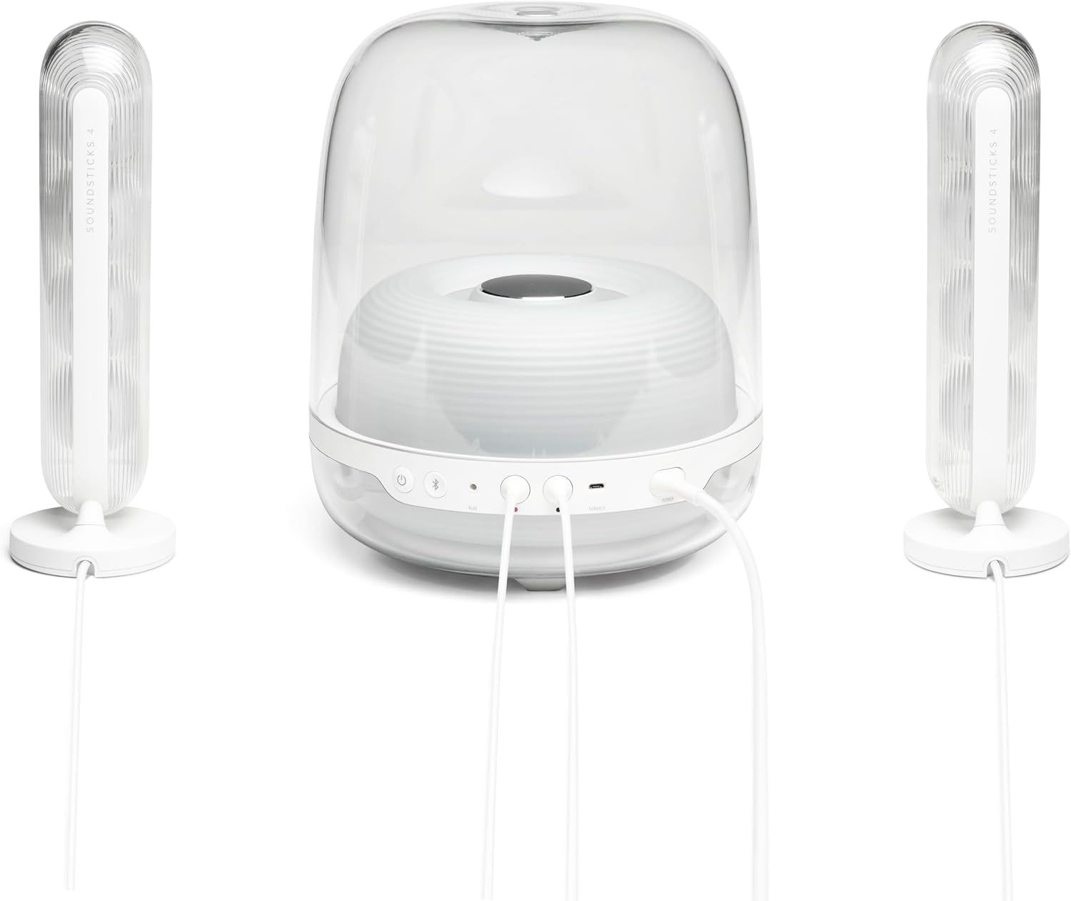 اسپیکر بلوتوثی رومیزی (هارمن کاردن) Harman-Kardon Soundsticks 4 - با گارانتی