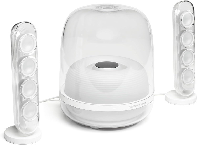 اسپیکر بلوتوثی رومیزی (هارمن کاردن) Harman-Kardon Soundsticks 4 - با گارانتی