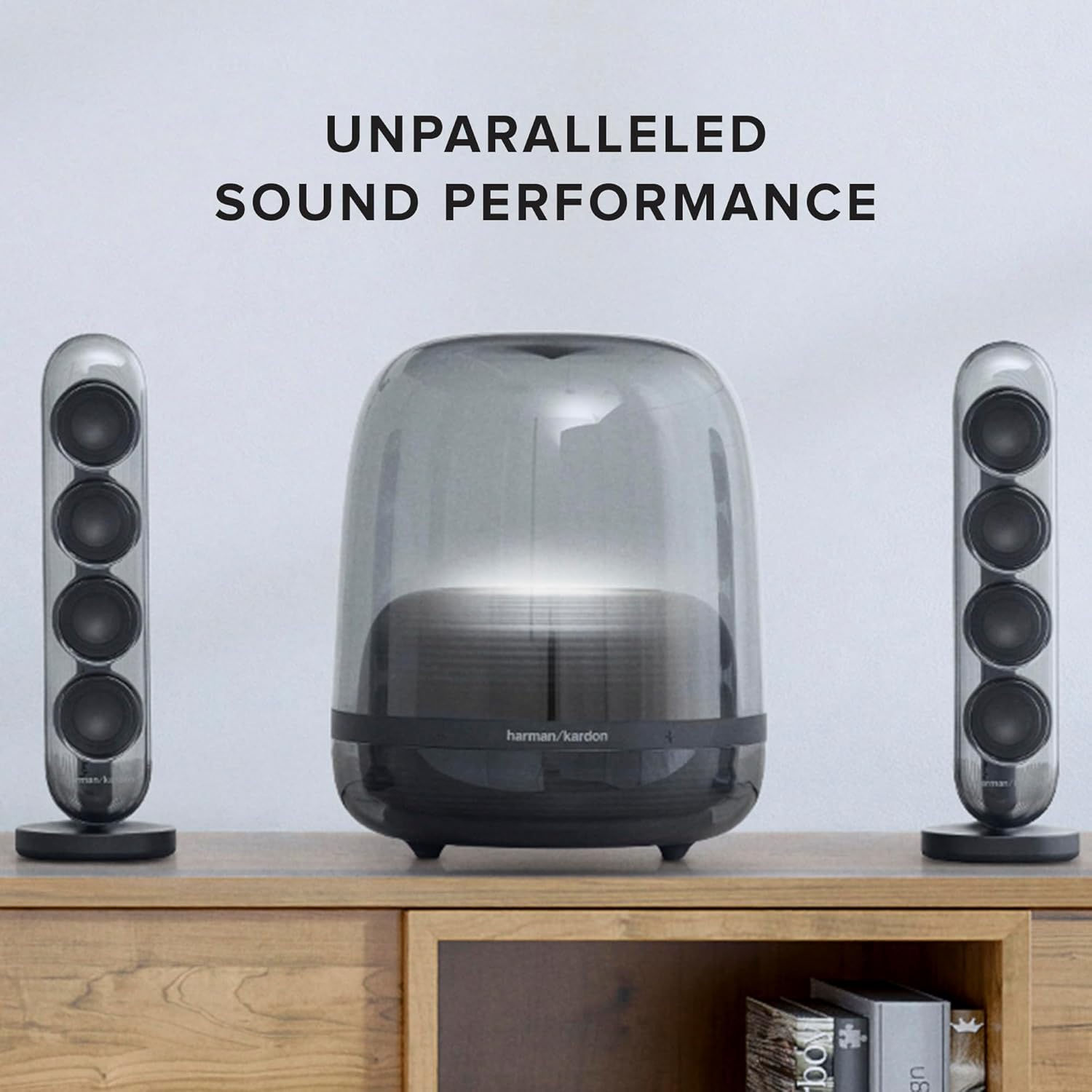 اسپیکر بلوتوثی رومیزی (هارمن کاردن) Harman-Kardon Soundsticks 4 - با گارانتی