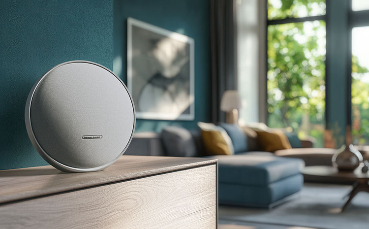 اسپیکر بلوتوث رومیزی (دسکتاپ) Harman-Kardon Onyx Studio 9 - با گارانتی