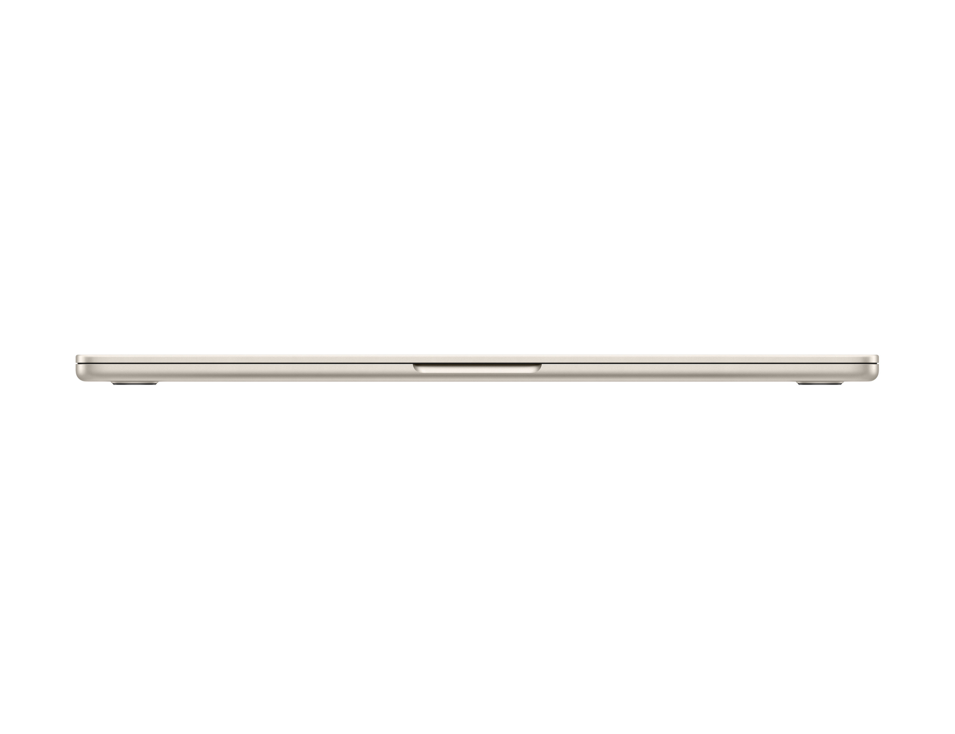 لپ تاپ 15.3 اینچی اپل MacBook Air 15inch M4 (MC6K4) با حافظه 512SSD گیگابایت و رم 24 گیگابایت - رنگ استارلایت (Starlight)