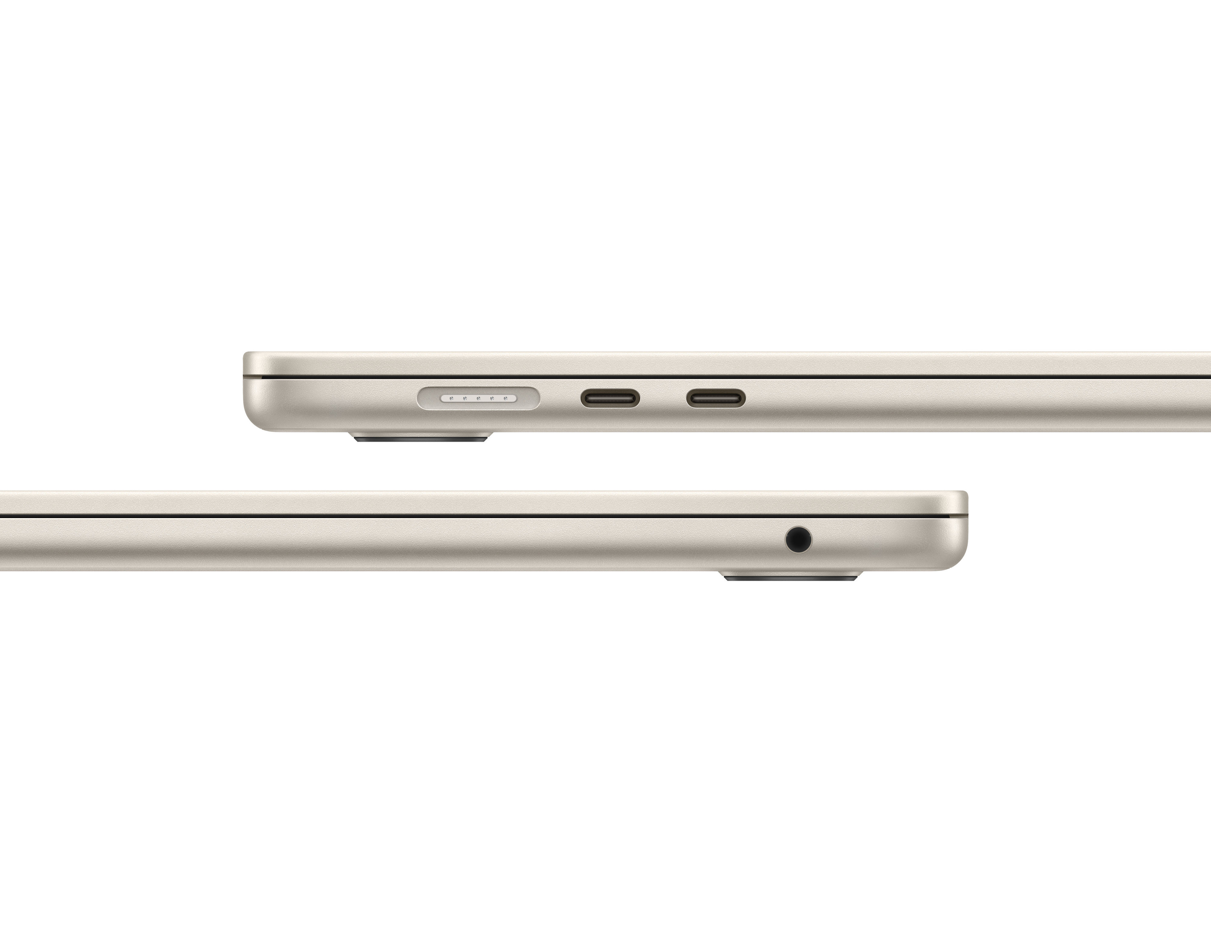 لپ تاپ 15.3 اینچی اپل MacBook Air 15inch M4 (MW1J3) با حافظه 256SSD گیگابایت و رم 16 گیگابایت - رنگ استارلایت (Starlight)