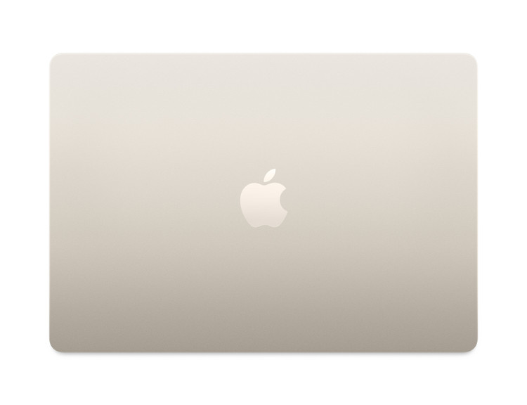 لپ تاپ 15.3 اینچی اپل MacBook Air 15inch M4 (MW1K3) با حافظه 512SSD گیگابایت و رم 16 گیگابایت - رنگ استارلایت (Starlight)