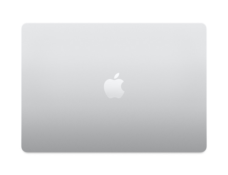 لپ تاپ 15.3 اینچی اپل MacBook Air 15inch M4 (MC6J4) با حافظه 512SSD گیگابایت و رم 24 گیگابایت - رنگ سیلور (Silver)