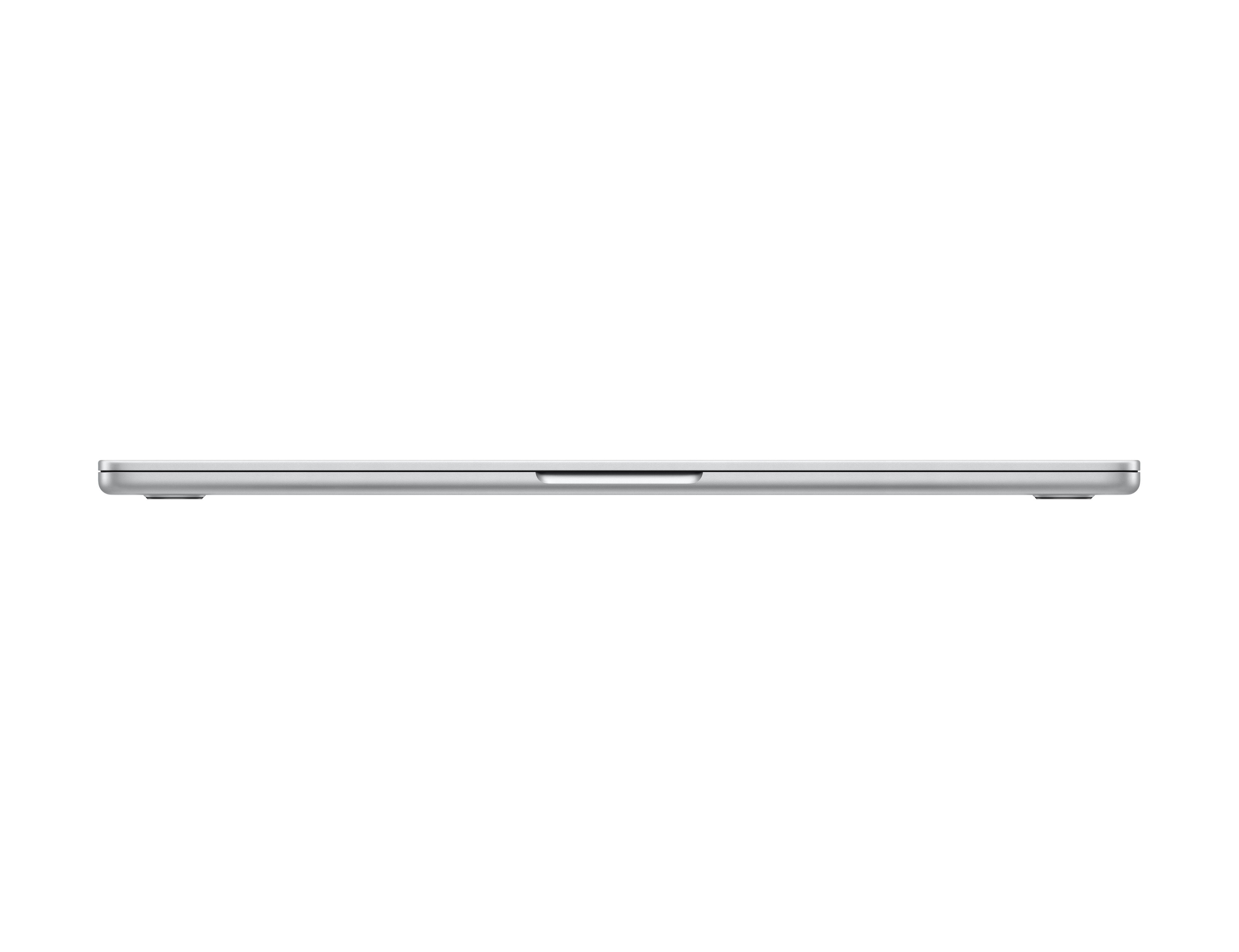 لپ تاپ 15.3 اینچی اپل MacBook Air 15inch M4 (MC6J4) با حافظه 512SSD گیگابایت و رم 24 گیگابایت - رنگ سیلور (Silver)