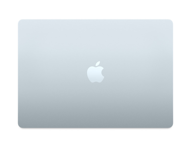 لپ تاپ 15.3 اینچی اپل MacBook Air 15inch M4 (MC7C4) با حافظه 512SSD گیگابایت و رم 16 گیگابایت - رنگ آبی آسمانی (SkyBlue)