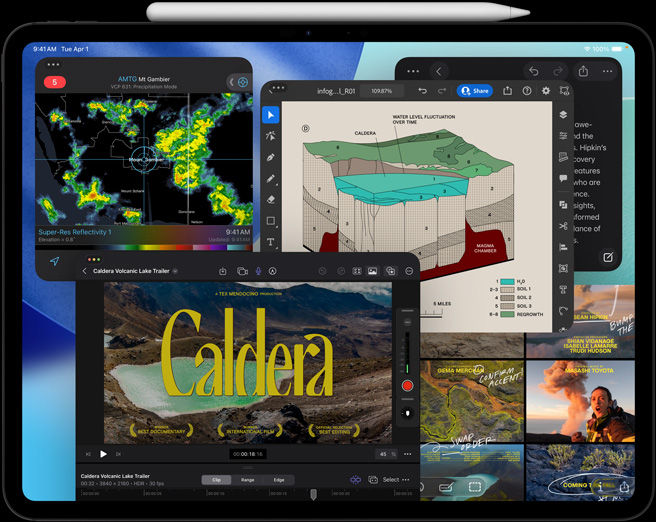 تبلت اپل iPad Pro 2025 M5 13 inch با حافظه 1 ترابایت و رم 16 گیگابایت - با گارانتی