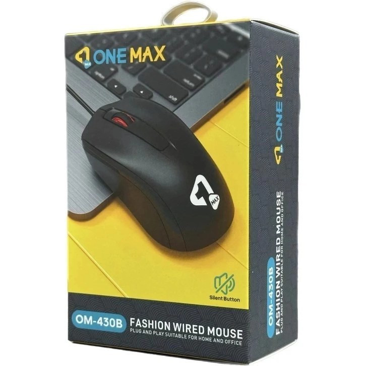 ماوس بیسیم Onemax Silent 430 WA - ماوس ارگونومیک و بیصدا با دقت بالا