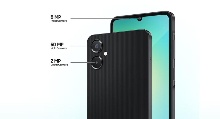 گوشی موبایل سامسونگ Galaxy A06 5G با حافظه 128 گیگابایت و رم 4 گیگابایت دوسیمکارت - با گارانتی