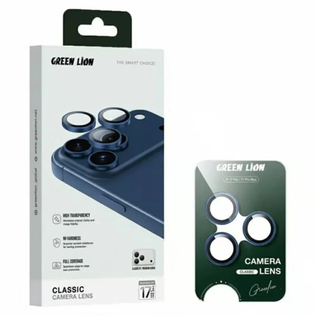 محافظ لنز دوربین گرین لاین مدل Classic Camera Lens مناسب برای گوشی موبایل اپل iPhone 17 Pro Max / iPhone 17 Pro