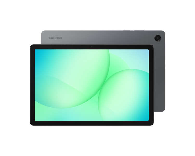 نمای جلو و پشت تبلت Samsung Galaxy Tab A11 Plus رنگ خاکستری