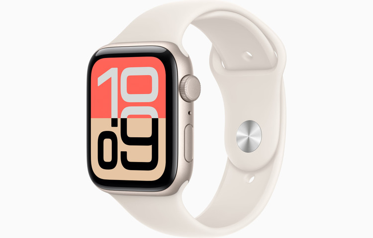 ساعت هوشمند اپل Apple Watch SE3 سایز ۴۴ میلی متر - بدنه آلومینیومی - بند سیلیکونی