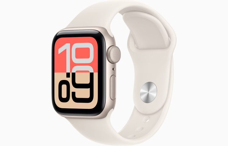 ساعت هوشمند اپل Apple Watch SE3 سایز ۴۰ میلی متر - بدنه آلومینیومی - بند سیلیکونی