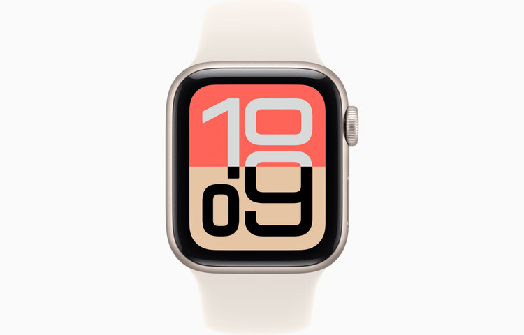 ساعت هوشمند اپل Apple Watch SE3 سایز ۴۰ میلی متر - بدنه آلومینیومی - بند سیلیکونی