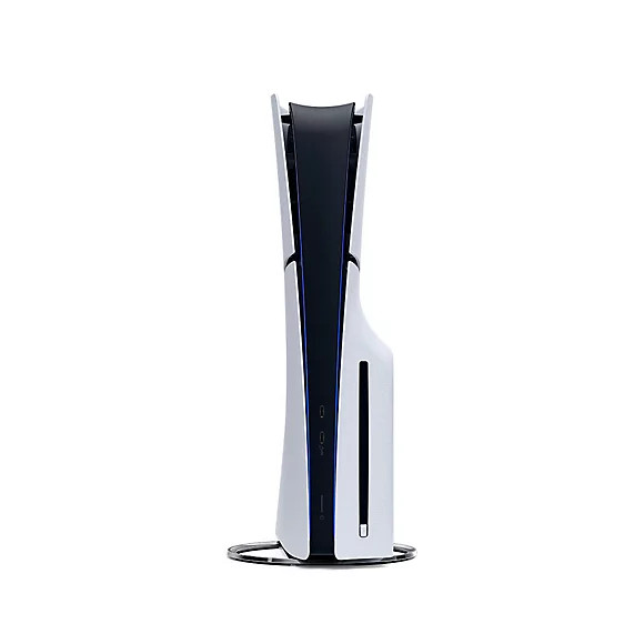 نمای عمودی کنسول Sony PlayStation 5 Slim دیسکخور ظرفیت ۱ ترابایت