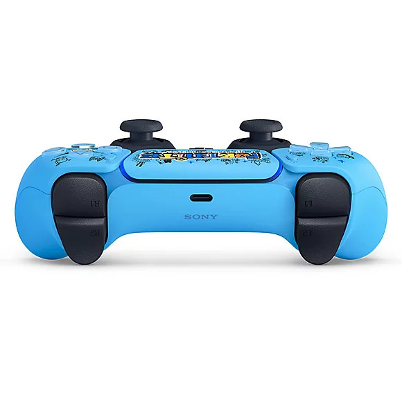 نمای بالایی دسته PS5 Fortnite Limited Edition و تریگرهای L2 و R2