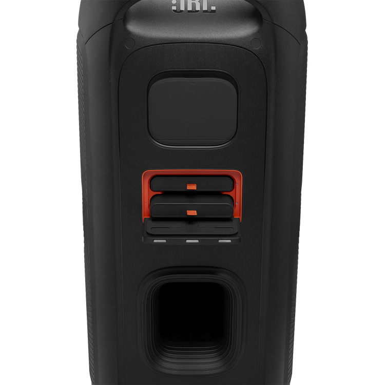 نمای ورودیها و بخش پشتی اسپیکر JBL PartyBox 720