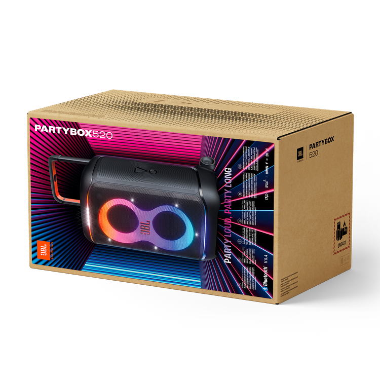 جعبه و بستهبندی اسپیکر JBL PartyBox 520