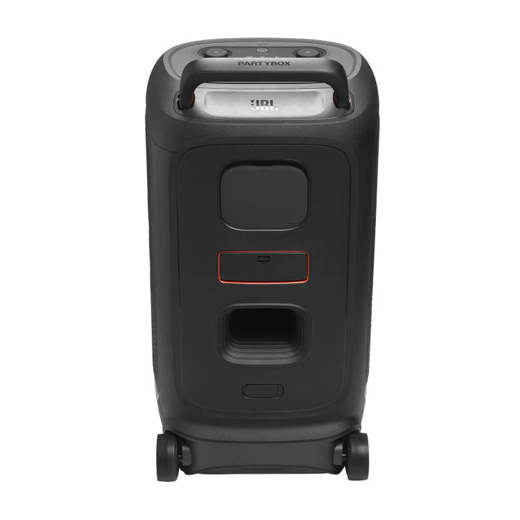 نمای پشت اسپیکر JBL PartyBox 520 و بخش اتصالات