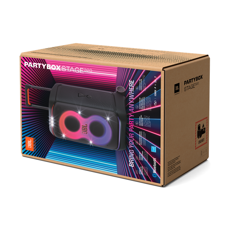 جعبه و بستهبندی اسپیکر JBL PartyBox Stage 320