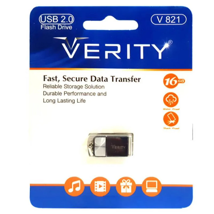 فلش مموری وریتی مدل V821 USB 2.0 | خرید و قیمت Verity V821 اصلی