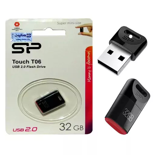 فلش مموری سیلیکون پاور مدل Touch T06 USB 2.0