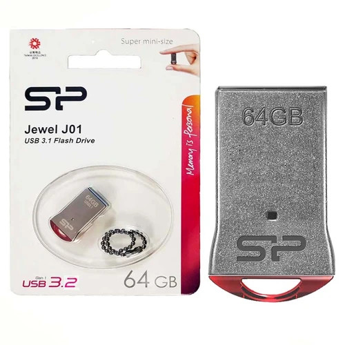 فلش مموری سیلیکون پاور مدل Jewel J01 ظرفیت 64 گیگابایت USB 3.2 | خرید SP J01